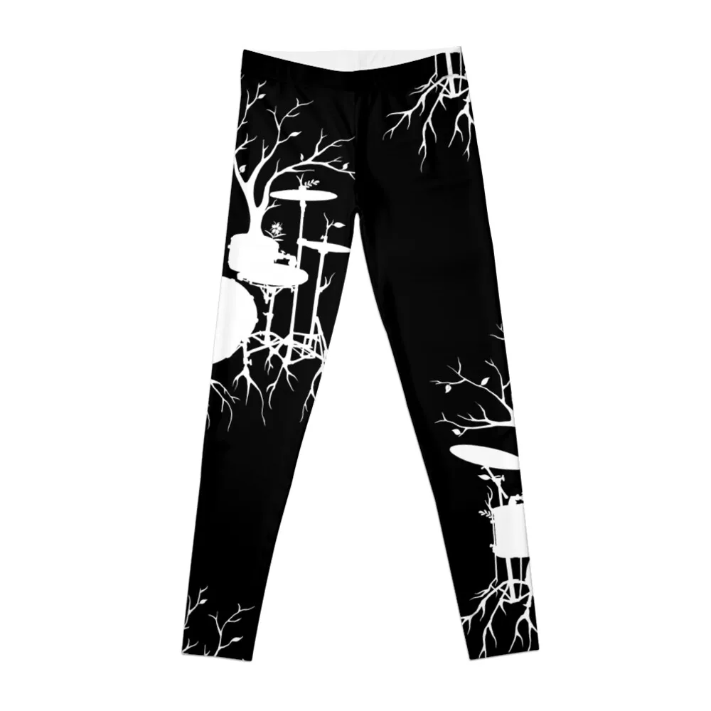 

Live the Beat to the Tempo of Creation ~ drum tree art , version1 Leggings Training pants Women's sports pants Womens Leggings