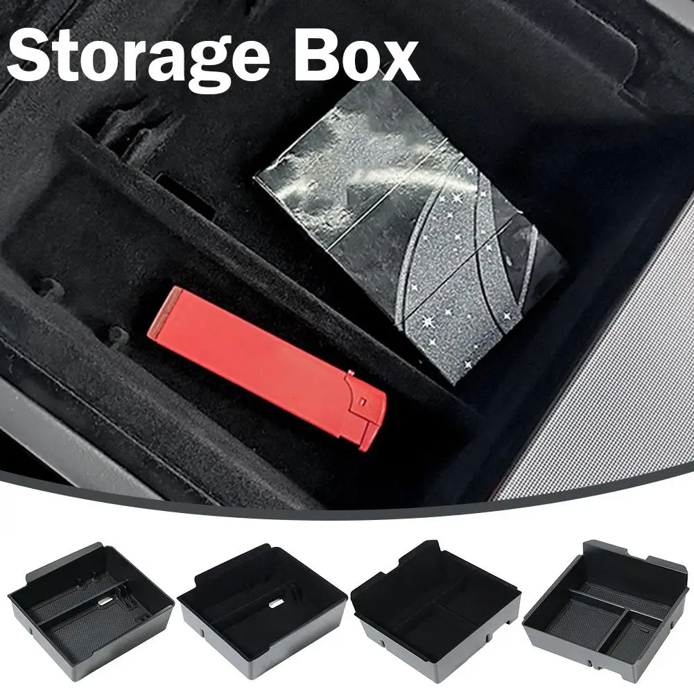 

Контейнер для хранения подлокотников консоли, органайзер для новой модели 3 Highland 2024, органайзер консоли, центральный флокирующий контейнер для хранения из АБС