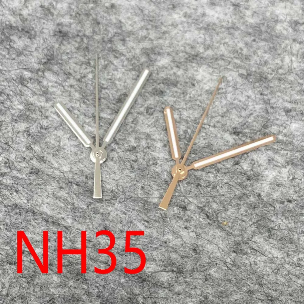 Watch Hands Green Luminous for NH35/ NH36/ 4R/ 7S Movement watch accessories