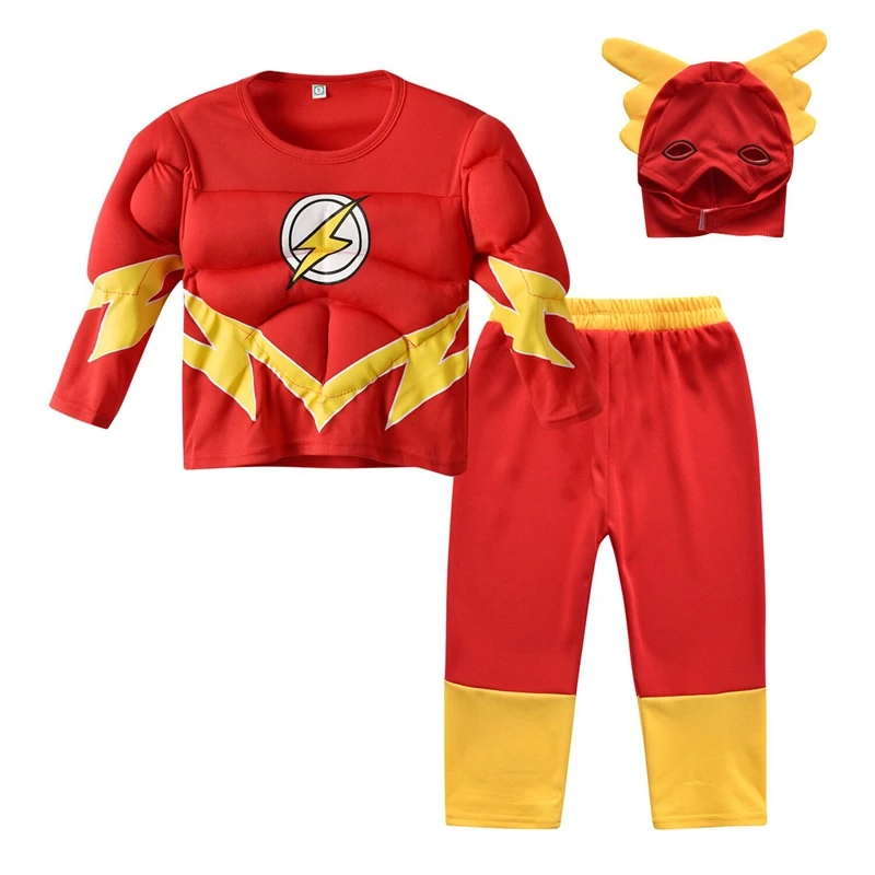 Superhero Hulk Captain America Cosplay Costume Boys Girls Spiderman Muscle Suit Halloween Carnival Party Clothes superhero cosplay costume kids cosplay costume