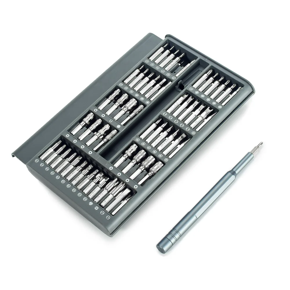 

Multifunctional Kit Hand Tools 118 in1 Screwdriver Set Precision Dismountable Bits Slide DIY Cell Phone Watch Glasses Repairing