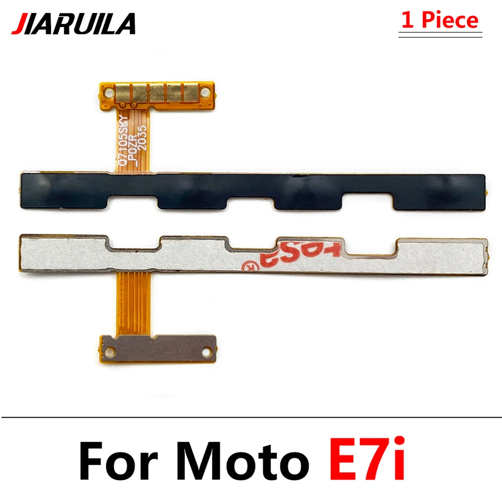 Replacement Power On/Off Volume Switch Key Button Flex Cable Ribbon for Motorola Moto E Series