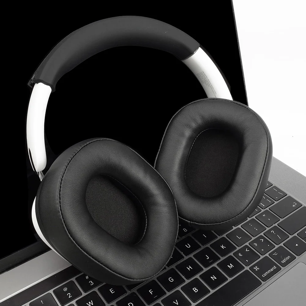 Earpads for baseus GH02 White Earphone pads Gaming Wireless replacement headphones Earmuffs Mesh cloth Memory Covers Sponge