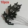 10Pcs HO Scale HO Scale 1:100 Model Railroad 3V LED Street Light Wall Lamp Railway For Home Ornament Lamppost Wall Lamps 5