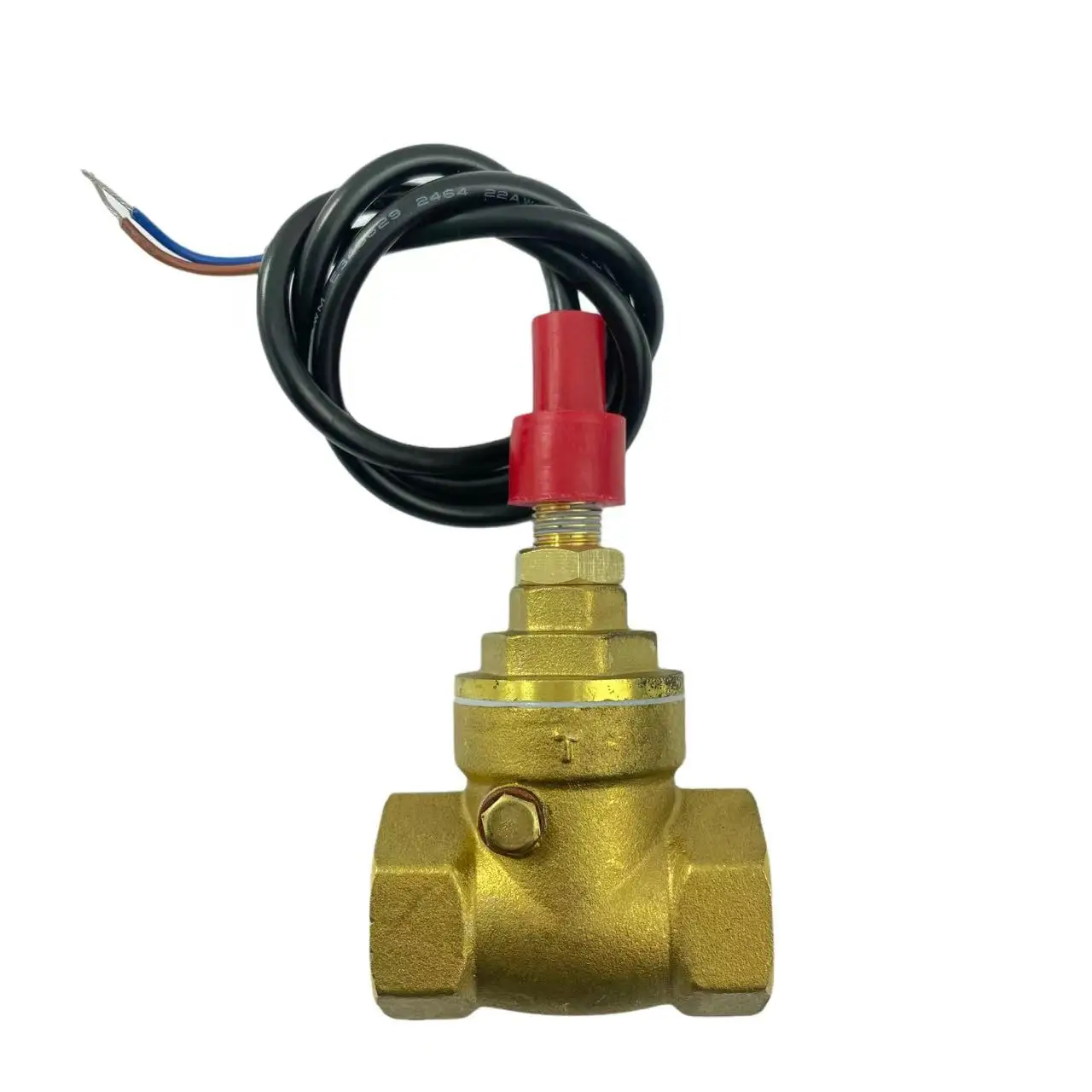 USB-FS21TA Baffle Type Flow Sensor Switch Reed Switch Brass Sensor 5-15L/min 250V DC 70W 2 wire Saier