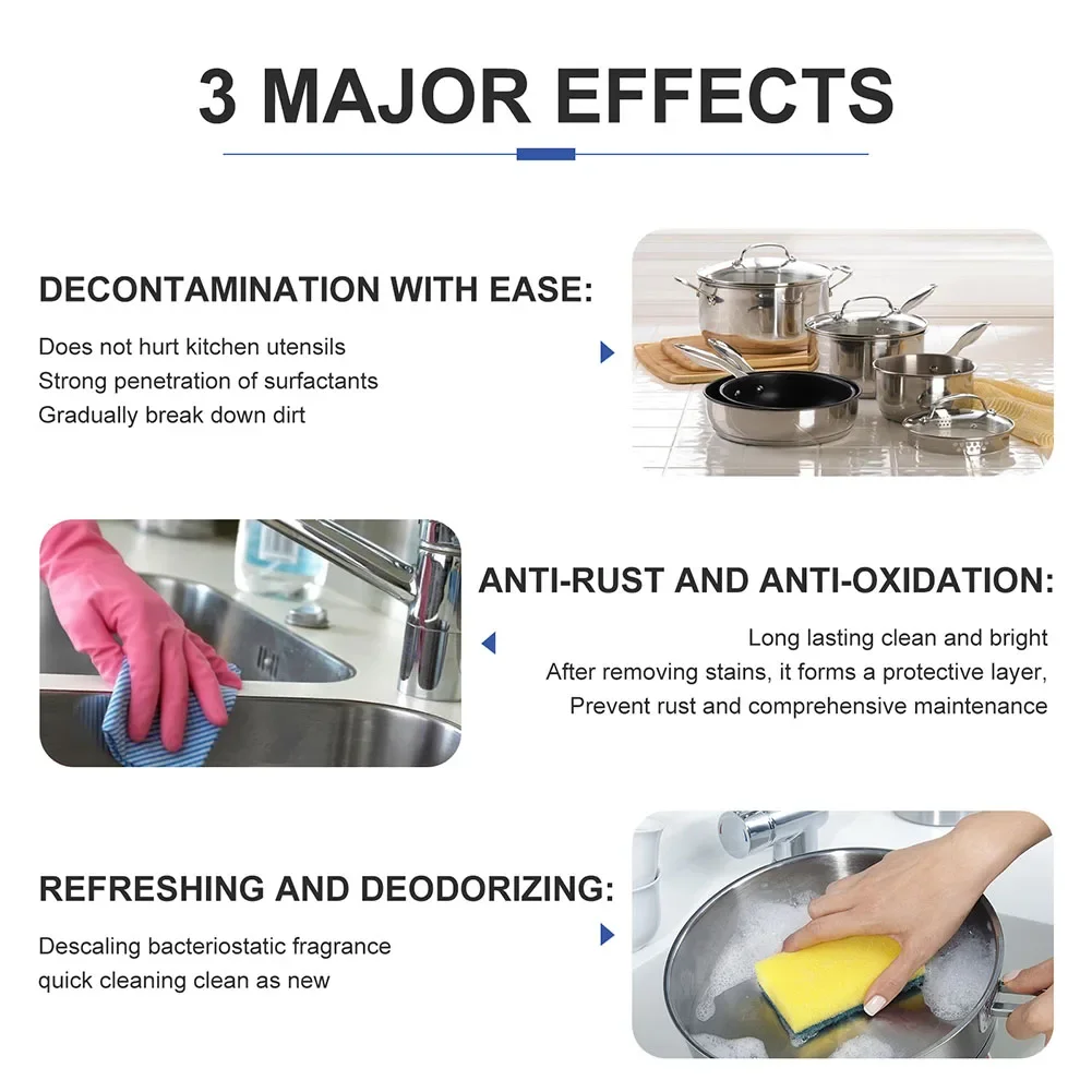 Degreaser Spray Oil Stain Remove Grease Kitchen Home Bubble Cleaner (100ml)