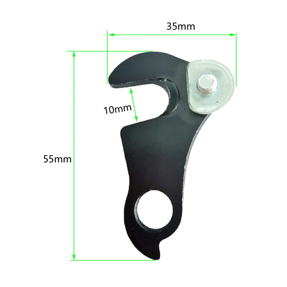 Iron Mountain Bike Rear Derailleur Hanger Bracket Black Cycling Accessory