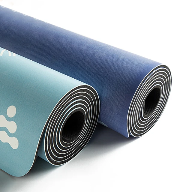 YTYIN Wholesale 5mm Thick Home Fitness Health Flower Plant Printed Natural Rubber PU Yoga Mat Easy To Clean Travel Mat