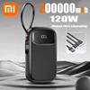 Xiaomi 120W 50000mAh Power Bank Built-In Retractable USB-C & Lightning Cable for iPhone 16 Samsung S25 Xiaomi Poco120 Huawei Xiaomi 120W 50000mAh Power Bank Built-In Retractable USB-C & Lightning Cable for iPhone 16 Samsung S25 Xiaomi Poco120 Huawei