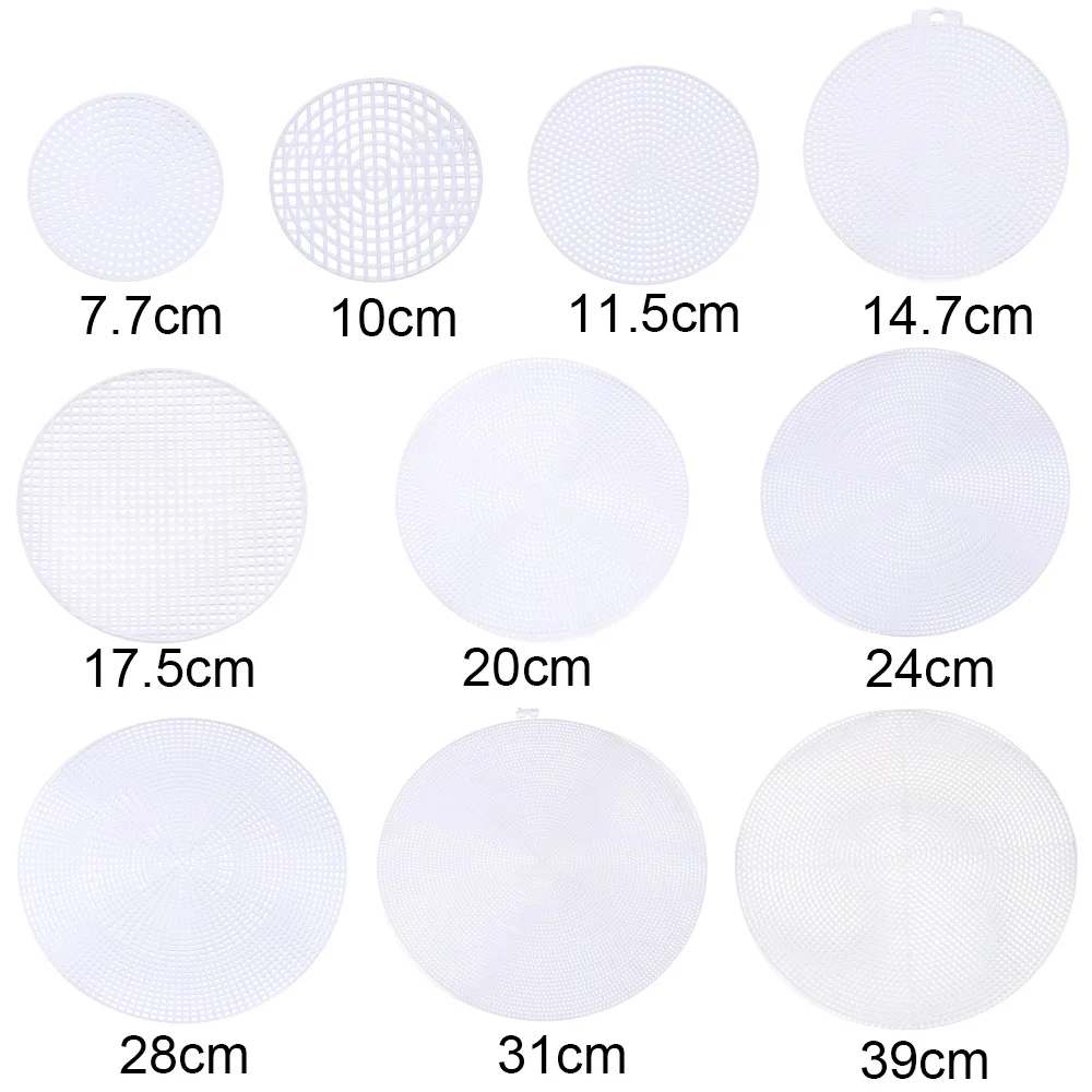 Plastic Knitting Weaving Helper Knit Sheet DIY Wire Hanging Bag Knitting Assistant Accessory Hand Bag Net Cover Art Crafts