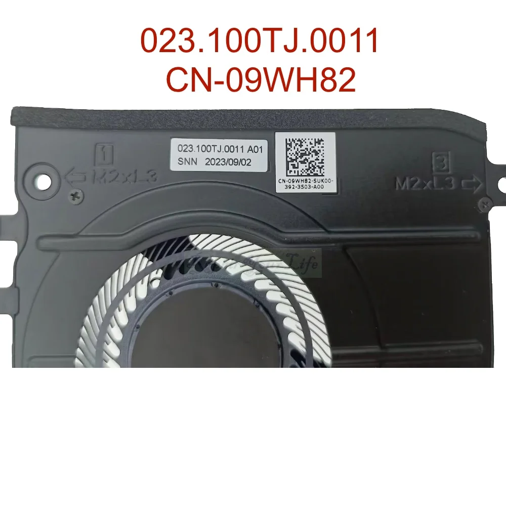 DELL Latitude 13 5340 2-in-1 노트북 PC CPU 쿨러 라디에이터 EG50040S1-CU70-S9A 09WH82 023.100TJ.0011 용 노트북 냉각 팬