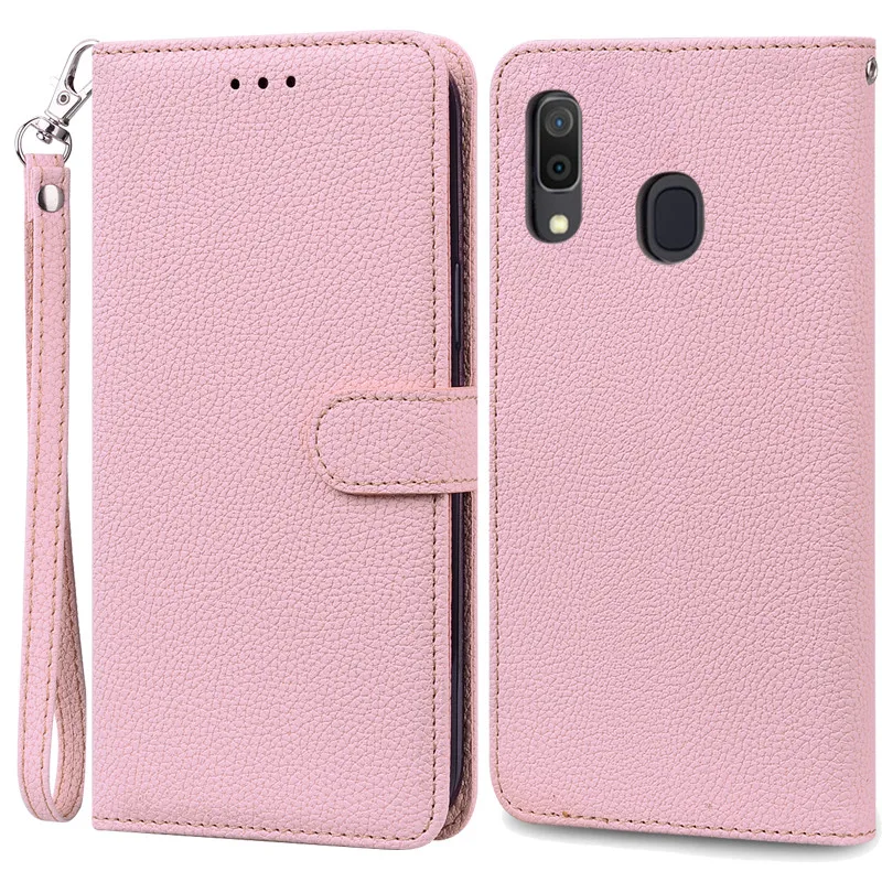 Leather Wallet Flip Case for Samsung Galaxy A40 - Stylish and Protective Cover