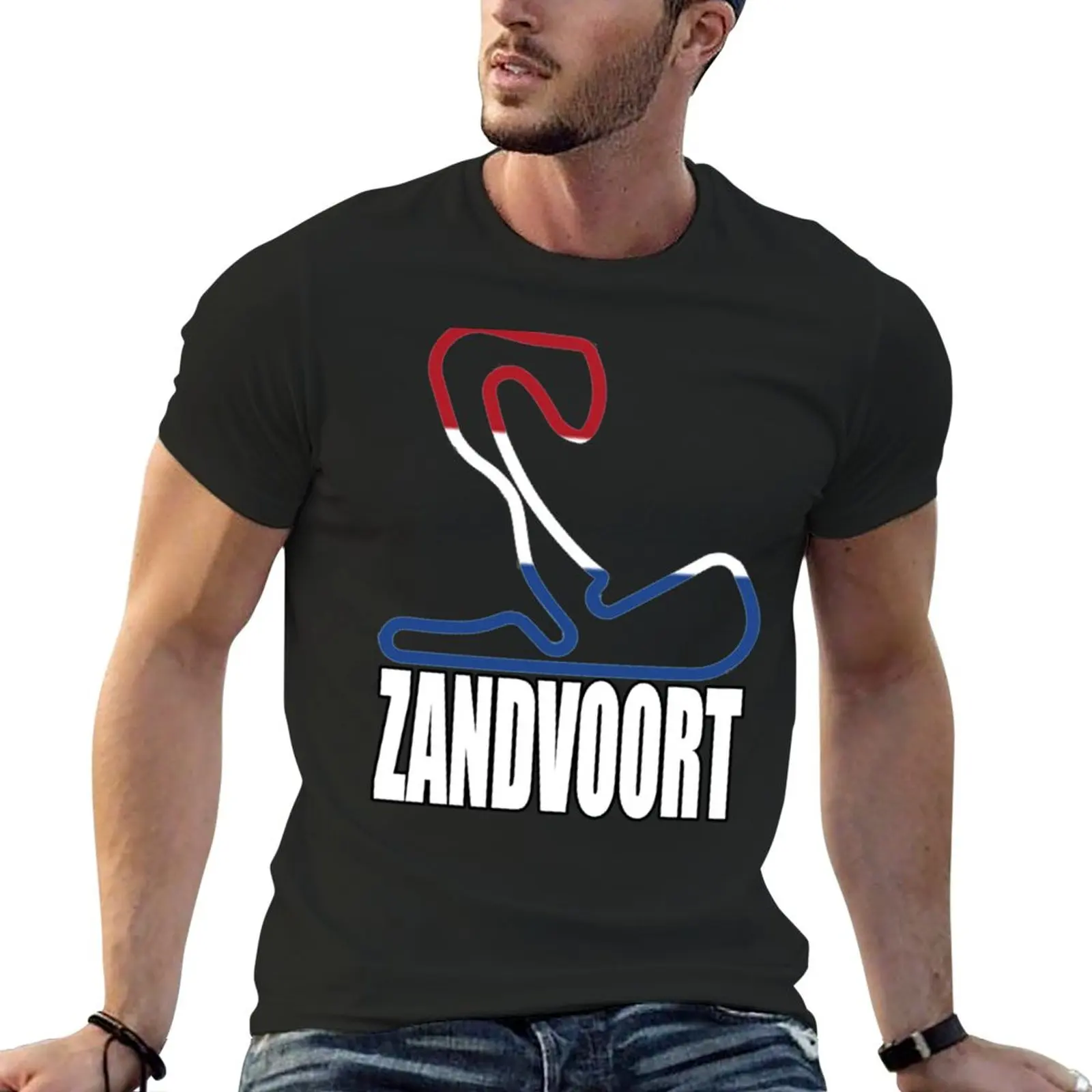 

Dutch Grand Prix - Zandvoort Circuit T-Shirt cute clothes animal prinfor boys Tee shirt big and tall t shirts for men