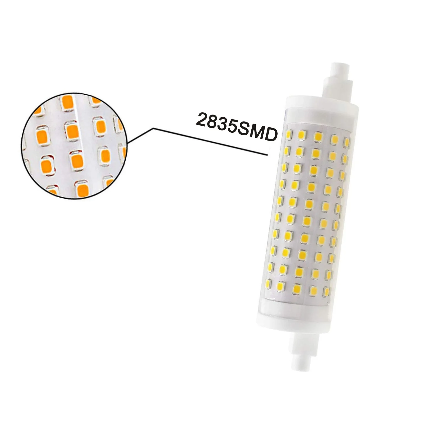 30W Dimmable Led R7S Light 118mm 150lm/w J118 RX7S Tube light Equivalent 300w halogen lamp AC110V/220V