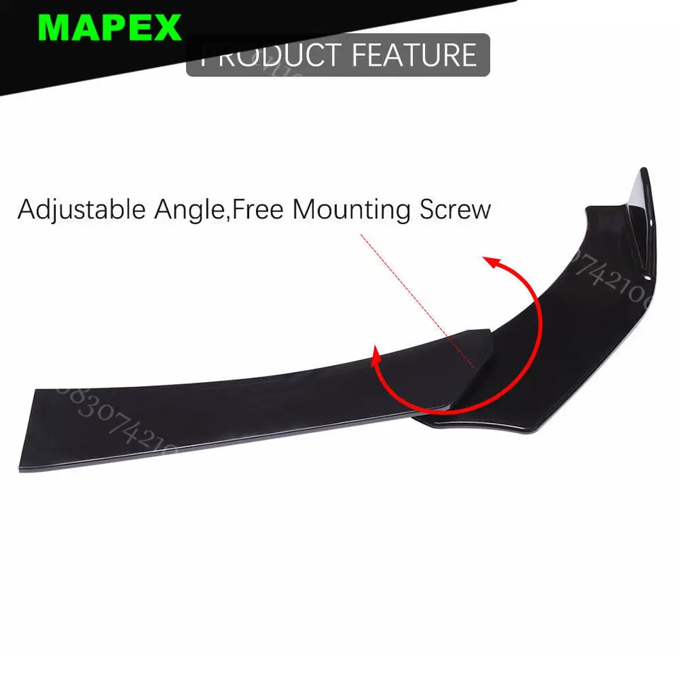Lèvre Avant Pour Nissan 350Z/370Z/400Z/Sentra Rouge – Spoiler En Fibre De Carbone F-Carbon Red – Protection Et Style Aérodynamique