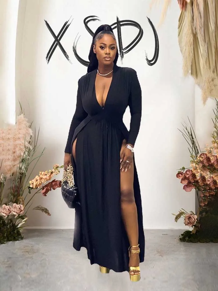 Plus Size Women Clothing 2xl 3xl 4xl 5xl Long Elegant Dress with