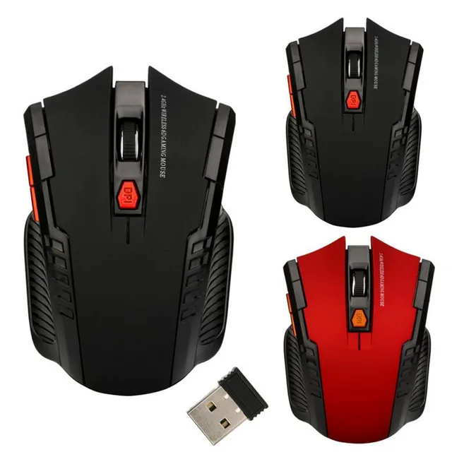 2021 New Arrival Fashion Wireless 2.4GHz Mouse cù USB Receiver Gamer Mouse 1600DPI per Computer PC Laptop 1
