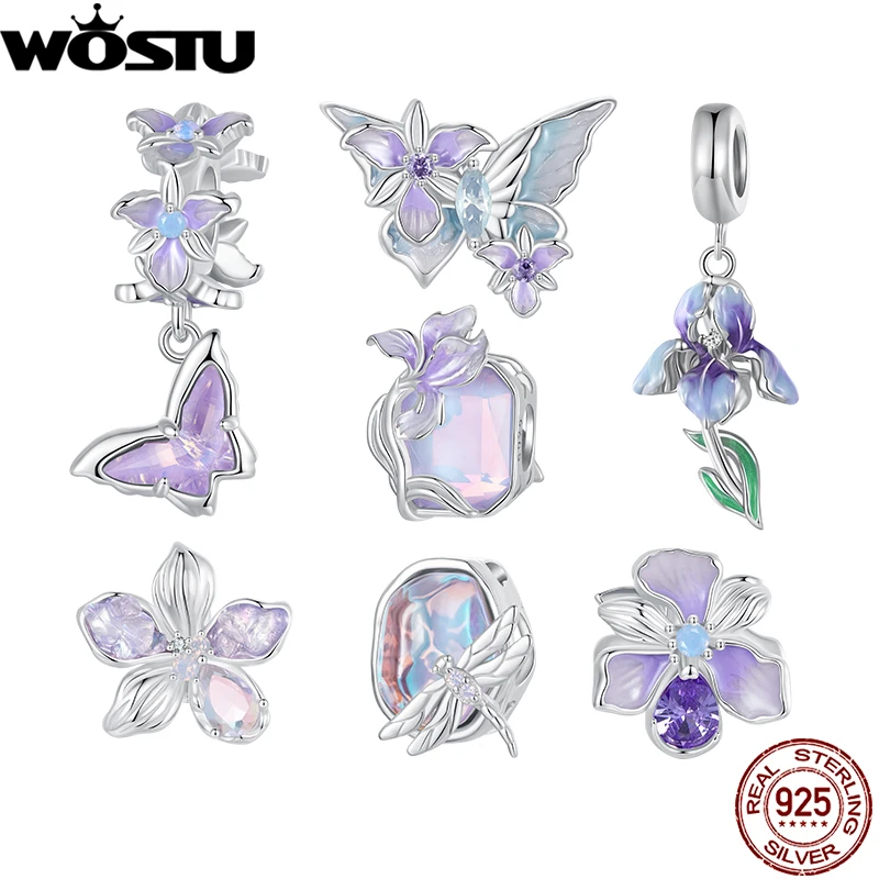 Бусины-подвески из серебра 925 пробы в виде Мистик-бабочки Бусины-подвески из серебра 925 пробы в виде Мистик-бабочки