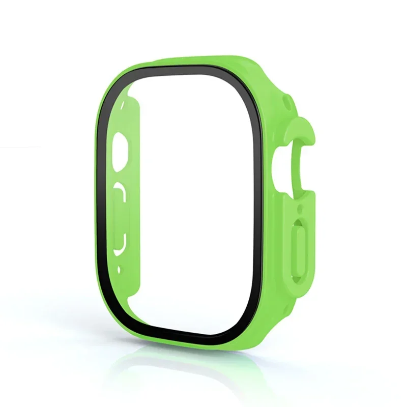 Enhanced Protective Case with Screen Protector for Apple Watch Ultra 49mm – Premium HD Tempered Glass and Durable Bumper Shell Accessories
