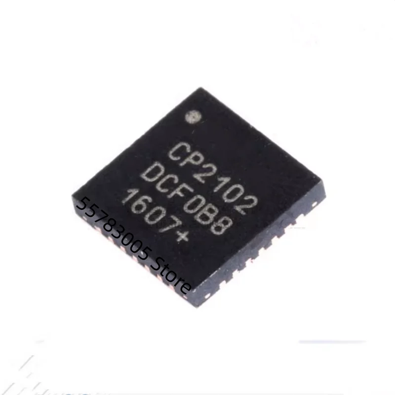 

10PCS New CP2102-GMR Silk screen CP2102 QFP28 Bridge controller chip IC