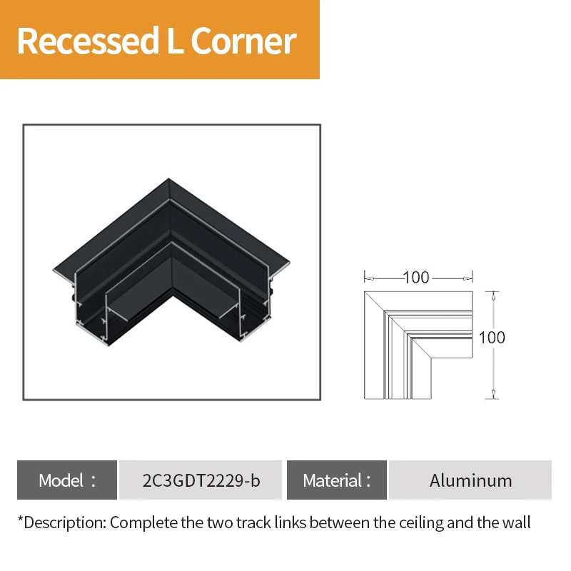 Recessed L Corner