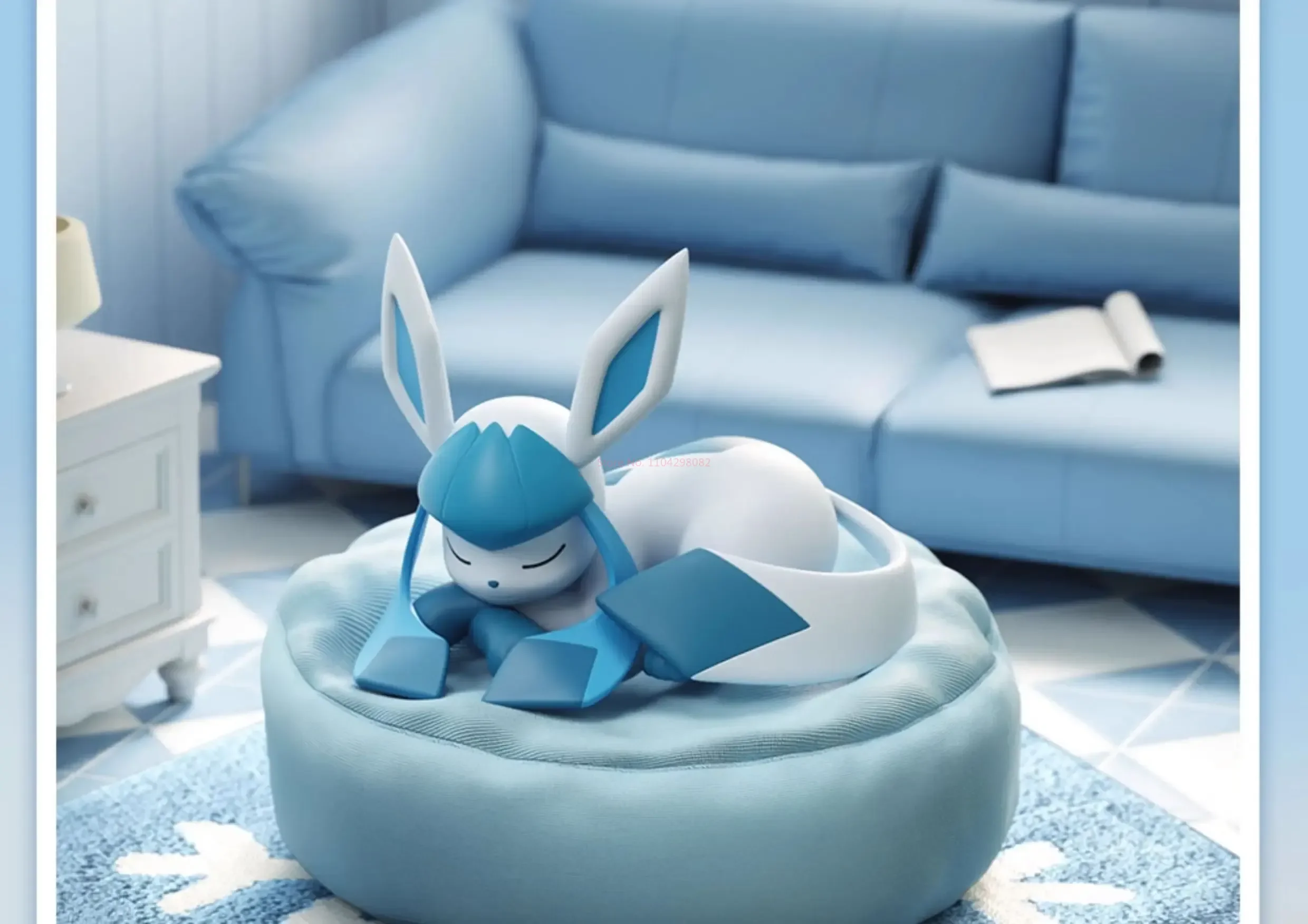 Auf Lager Pokemon Eevee Schlafpositionen-Serie Blind Box Sylveon Umbreon Flareon Jolteon Anime Desktop-Dekoration Modellfigur – Detail 10