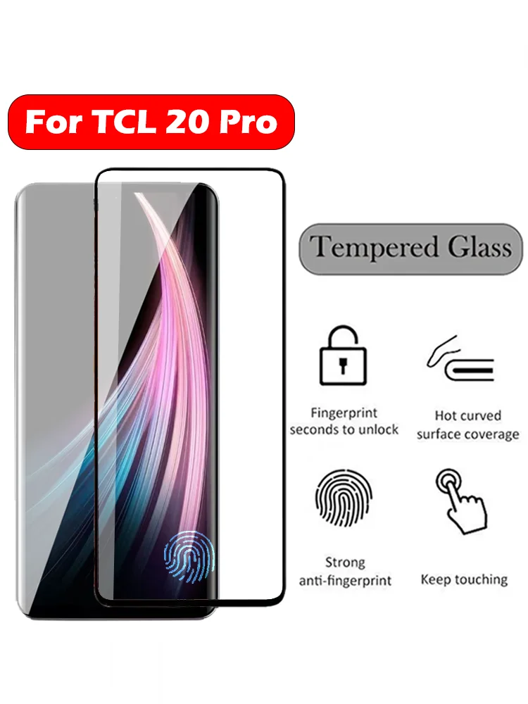 Premium Full Coverage Tempered Glass Screen Protector - 1 or 2 Pack