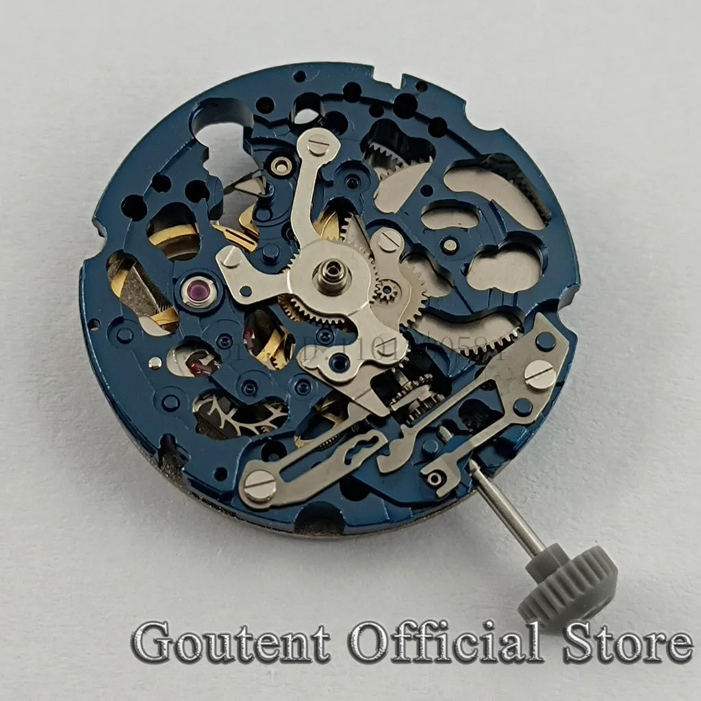 Goutent novo japonês original miyota 8n24 movimento