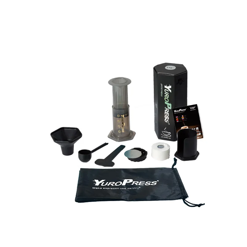 YRP Coffee Maker Portable Espresso Coffee Machine French press for Car & Home Camping Travel  Coffee Pot Air Press Ae&ropress