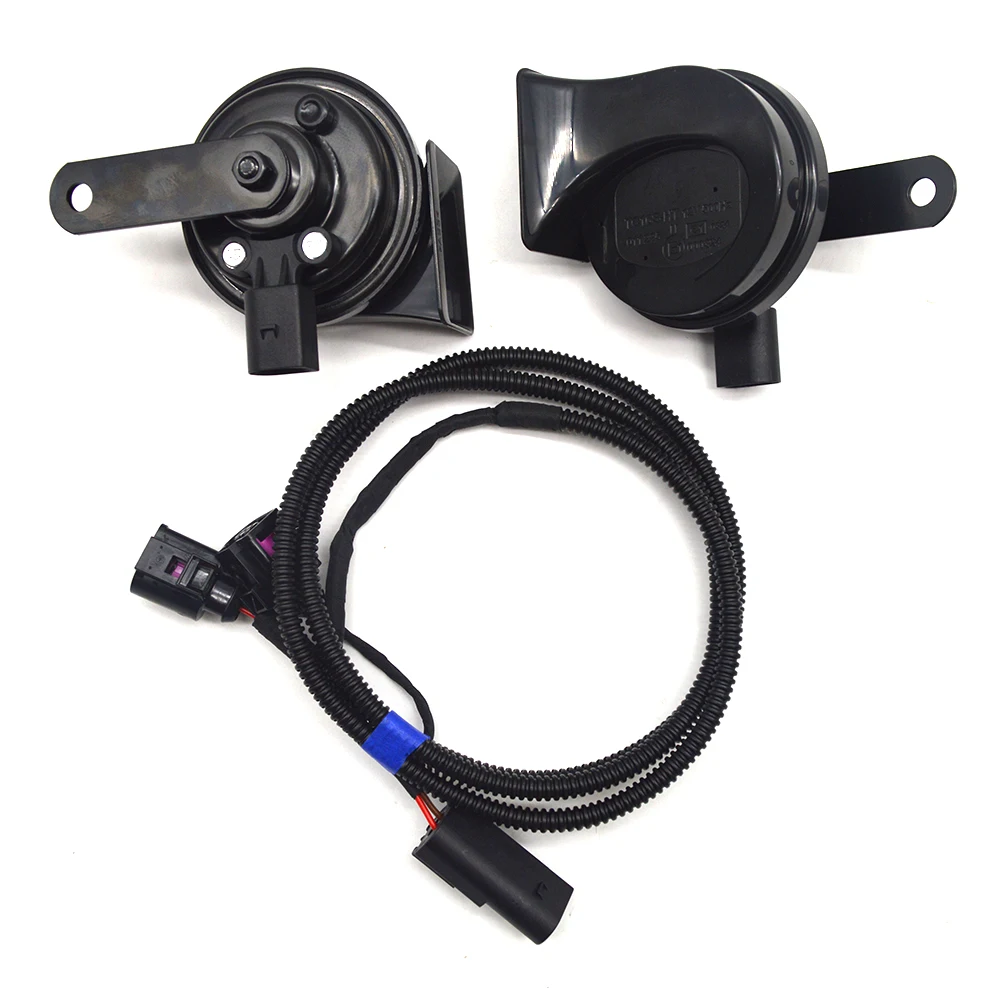 

Car modification dual tone snail horn with increased line speed suitable for Audi A6L A4 VW Jetta MK7 Passat B8 Octavia A7