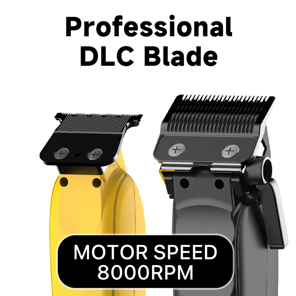 LILIPRO 8000rpm L4&M4 Aluminum Alloy Body Dlc Blade Barber Kit Hair Clipper Hair Trimmer Salon Use Men's Hair Trimmer Clipper 4