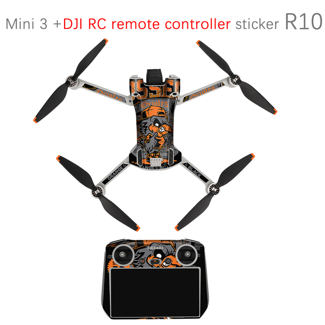 Stickers for DJI Mini 3 Pro Skin Scratch Resistant Waterproof for DJI RC Remote Control Sticker Accessories