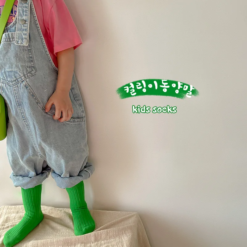 Рисунок 4 - 3 пары, Детские однотонные носки