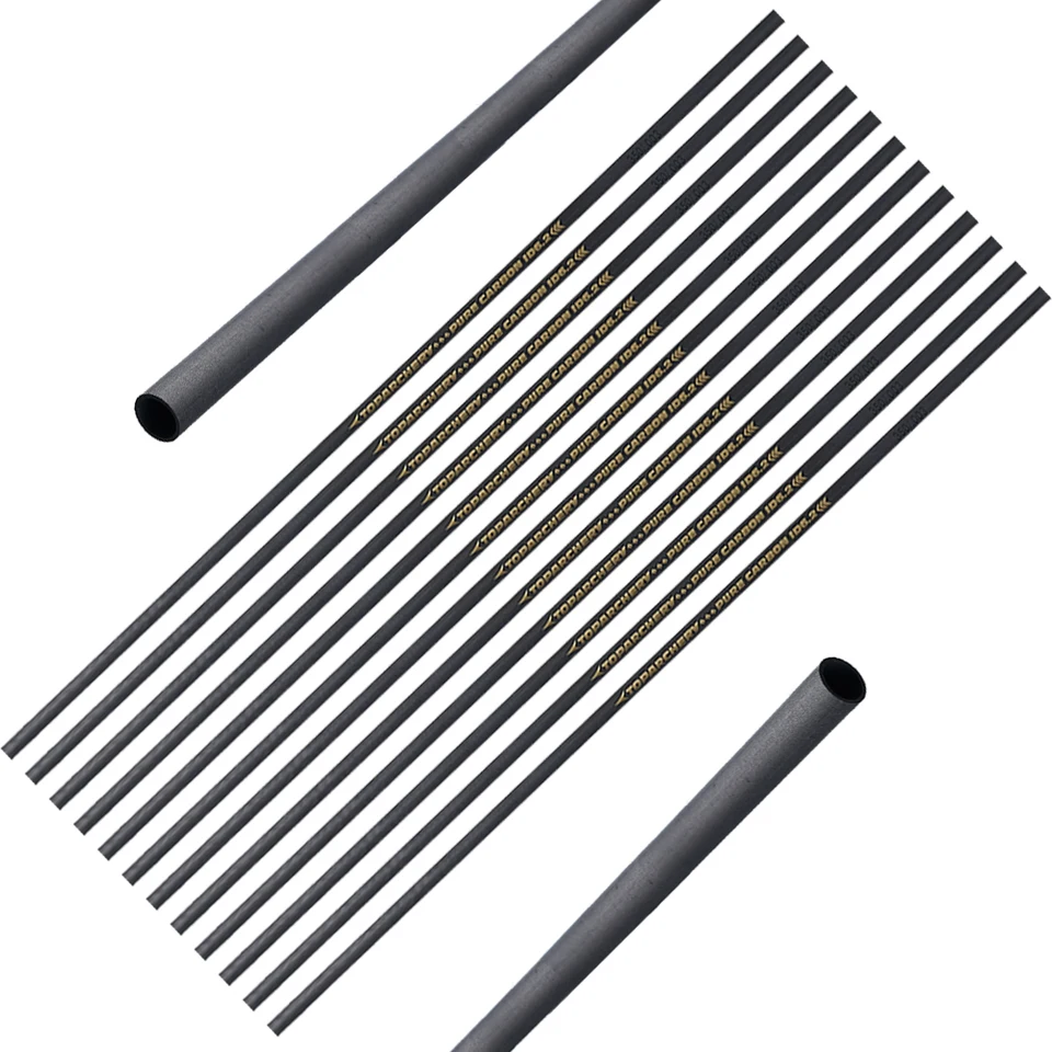 12 Flèches Carbone 30 Pouces Spine 500 Arc Long Lot De 12 Flèches 12 Flèches Carbone 30 Pouces Spine 500 Arc Long Lot De 12 Flèches