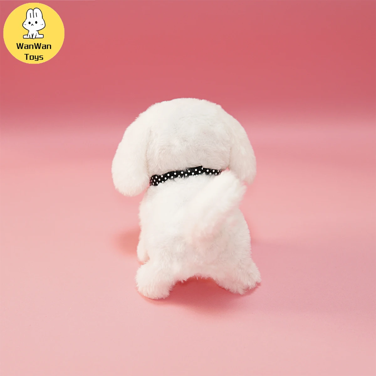 Realistic Plush Simulation Intelligent Puppy Children's Toy Walking Barking Electric Machine Pet Dog Toddler Christmas Gifts