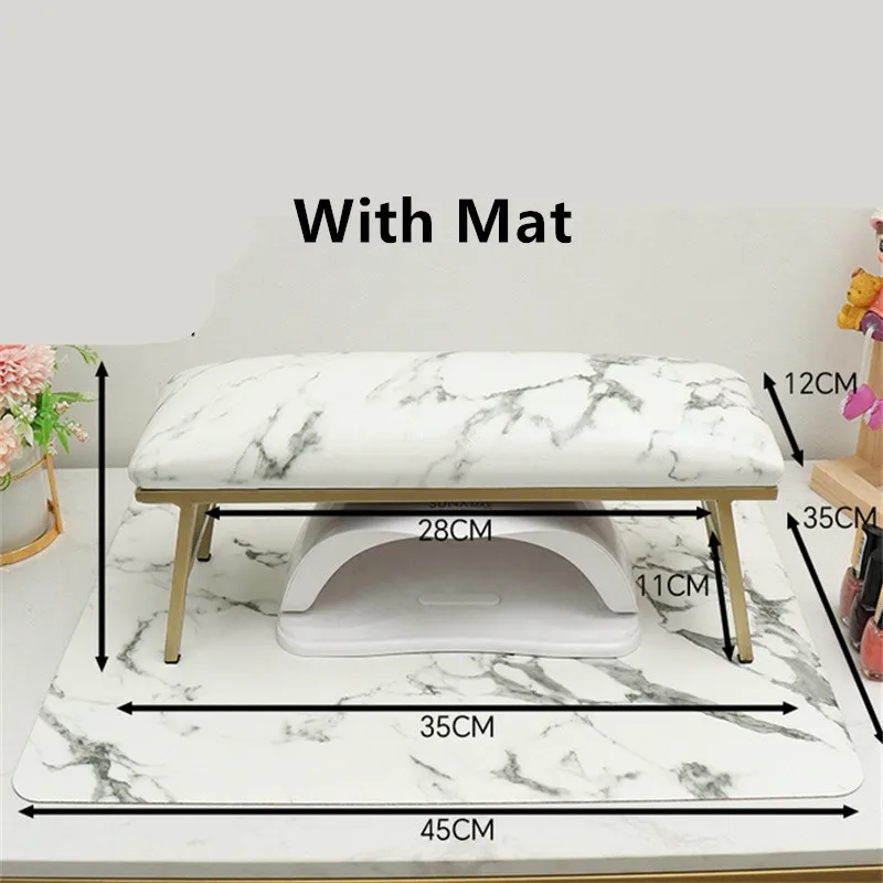 1PC PU Leather Nail Hand Pillow Set Nail Table Manicure Table Stand Cushion Mat Pad Arm Rest For Nails Manicure Tool