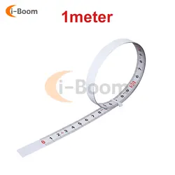 Self - Adhesive Stainless Steel Workbench Ruler - Metric Scale Tape Measure (1 meters)