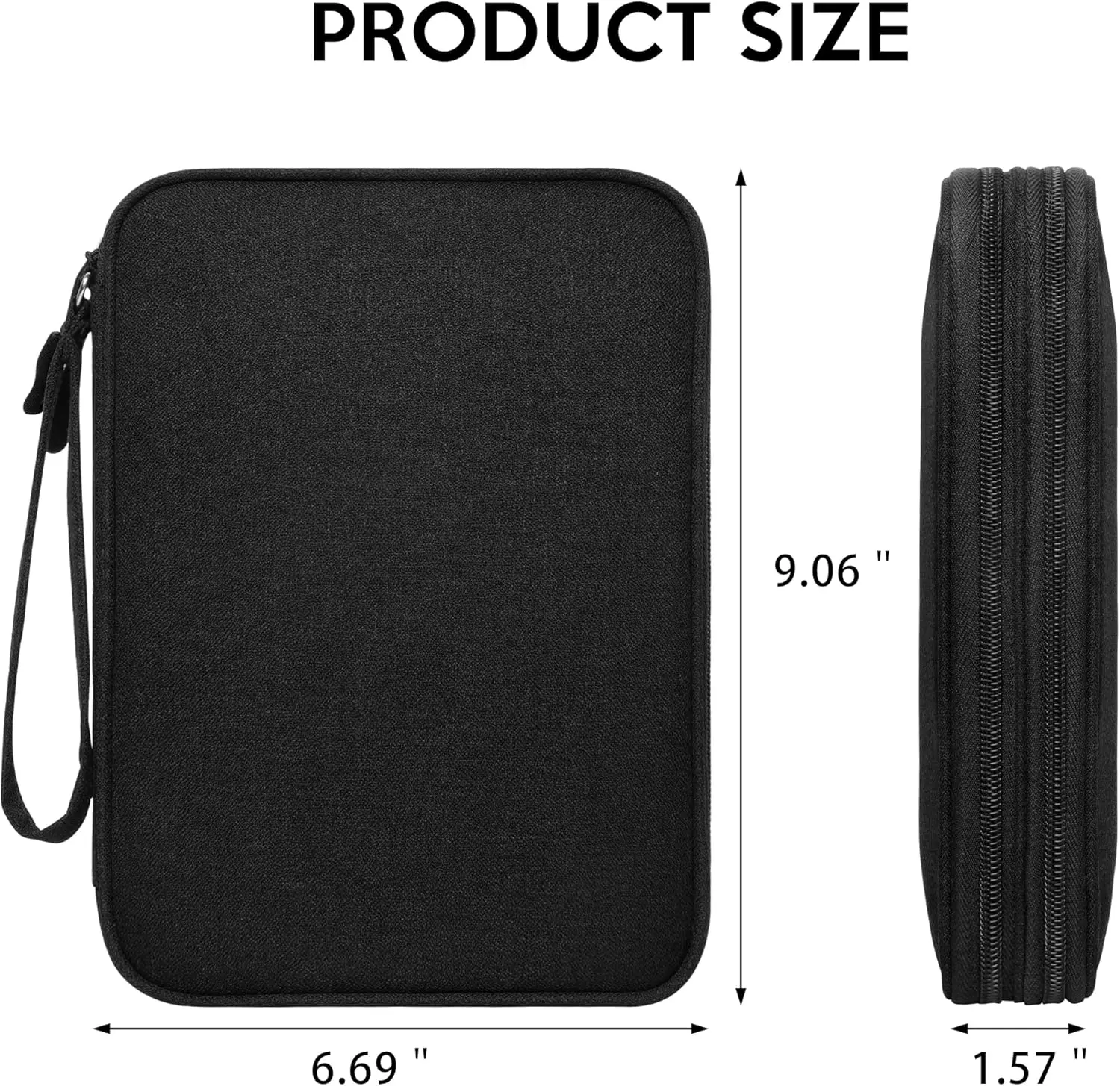 CILLA Organizer Travel, Travel Cord Organizer Case, Accessories Bag for Cable, Cord, Charger, Phone
