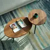 Set of 2 Coffee Table,Nesting Side Table, Living Room Sofa End Table, Bedside Table for Home and Office 2