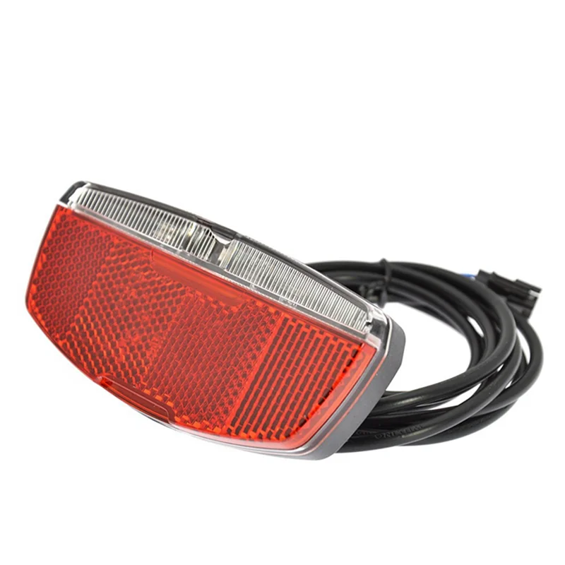 Ebike 테일 라이트 전기 자전거 테일 라이트 입력 6V-48V LED 라이트 자전거 반사판 전기 자전거 테일 라이트 HOT