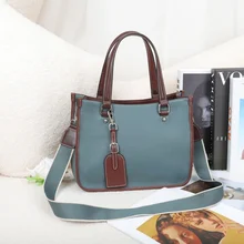 

2022 new first layer cowhide handbags Casual shoulder bag Vintage crossbody handbag Fashion large-capacity shell bag tote bag