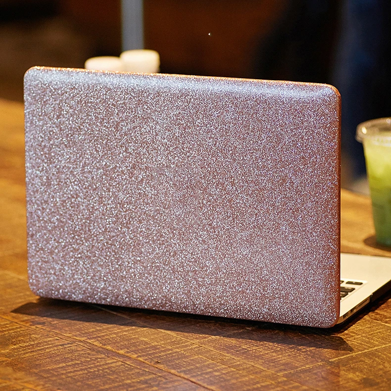 Glitter Plástico Brilhante Capa Dura Mais Teclado Tela para Macbook Air 13 m1 2023 16 A2485 A2337 m1 M2a2338 A2681 14 A2442 - Imagem 4