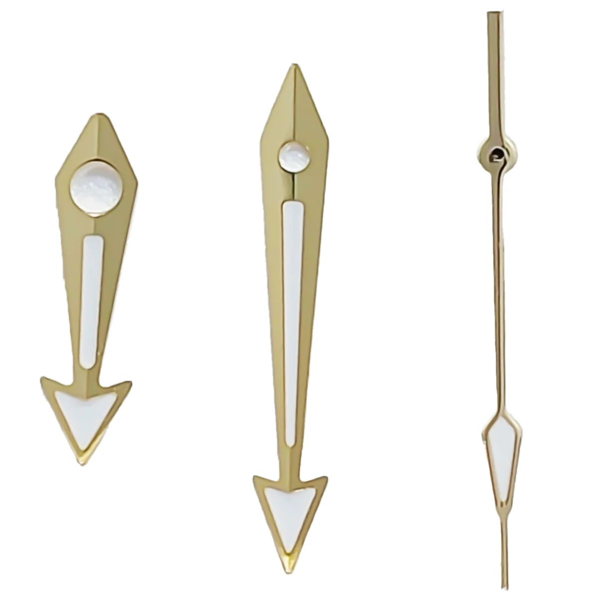 Premium Luminous Watch Hands – Silver, Gold, Rose Gold, Black Finishes