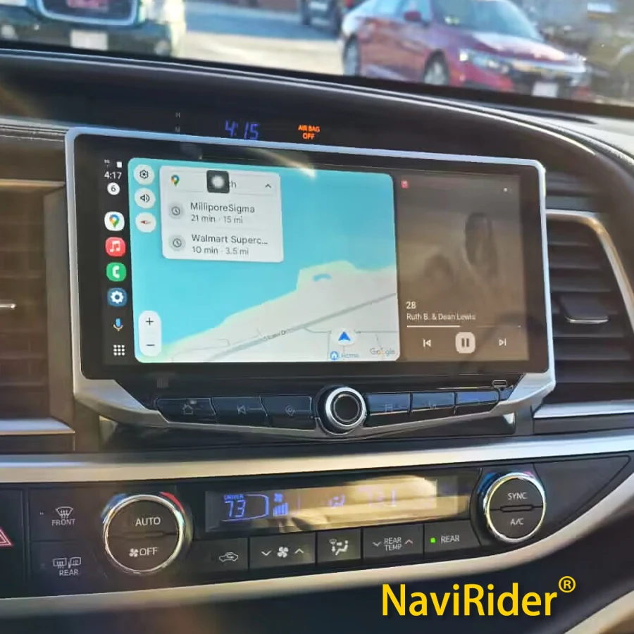 

Автомобильная магнитола на Android 13 для Toyota Highlander Kluger 2014, 2015, 2016, 2017, 2018, 2019, мультимедийный плеер, стерео головное устройство Carplay 2Din