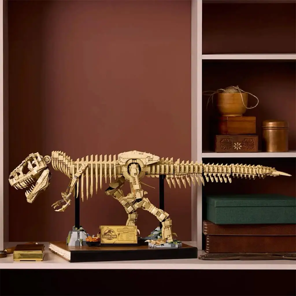 76968 Dinosaur T-Rex Fossils Tyrannosaurus Rex Building Blocks Dinosaur World Park Toys for Kids Boys Birthday Gifts building blocks construction blocks racing car building blocks car building blocks anime block toys