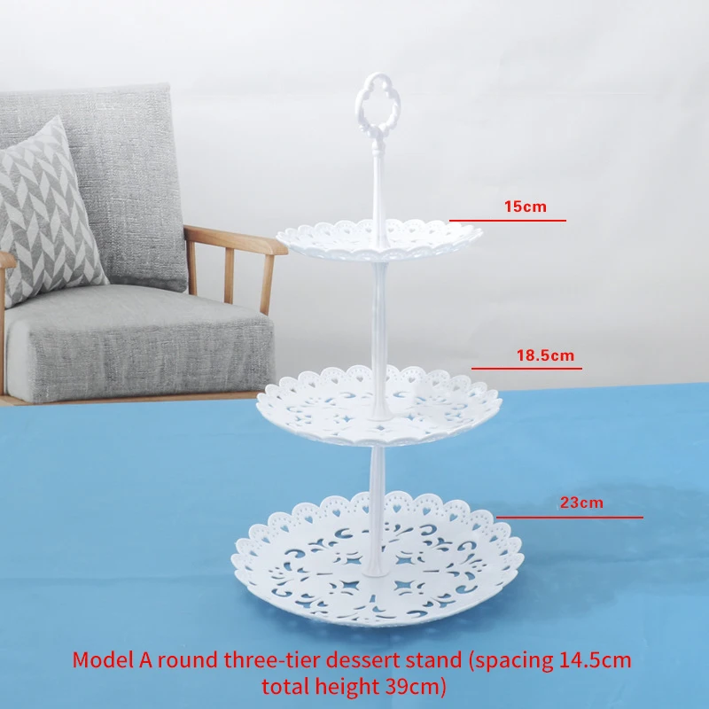 Dessert Table Decoration Decoration Birthday Cake Rack Dessert Display Rack Birthday Wedding Arrangement Afternoon Tea