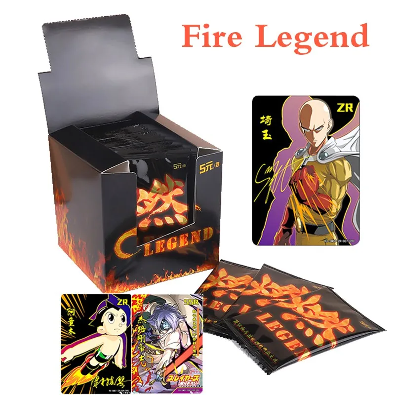 

Fire Legend Cards Collection Anime Figures Ptr Rare Card Child Kids Birthday Gift Game Cards Table Toys For Family Christmas