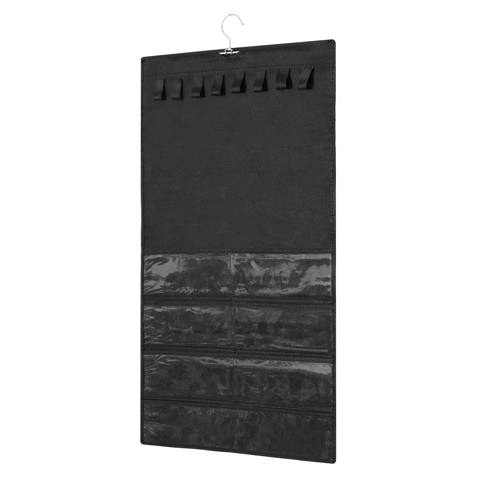 

Hanging Jewelry Organizer Storage Roll Earrings Hanger for Door Dresser