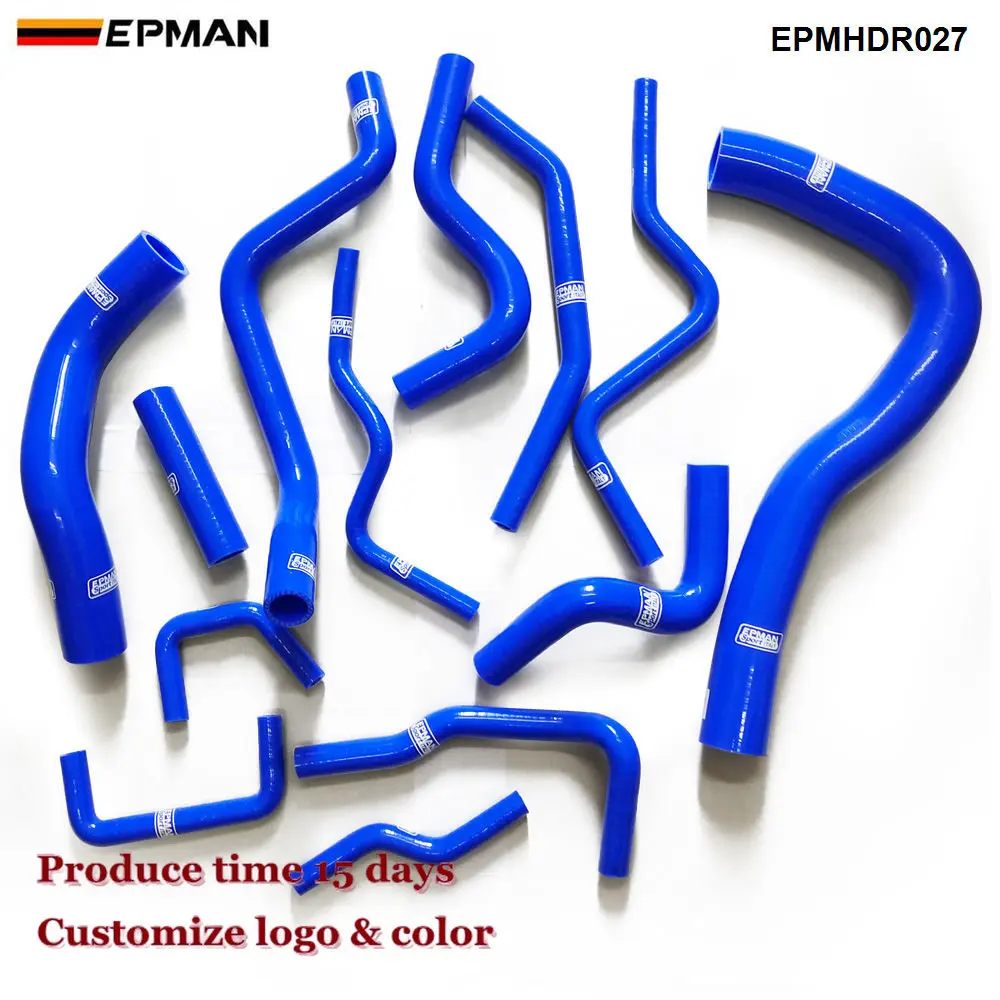 Kit de manguera de radiador turbo de silicona de carreras, intercooler