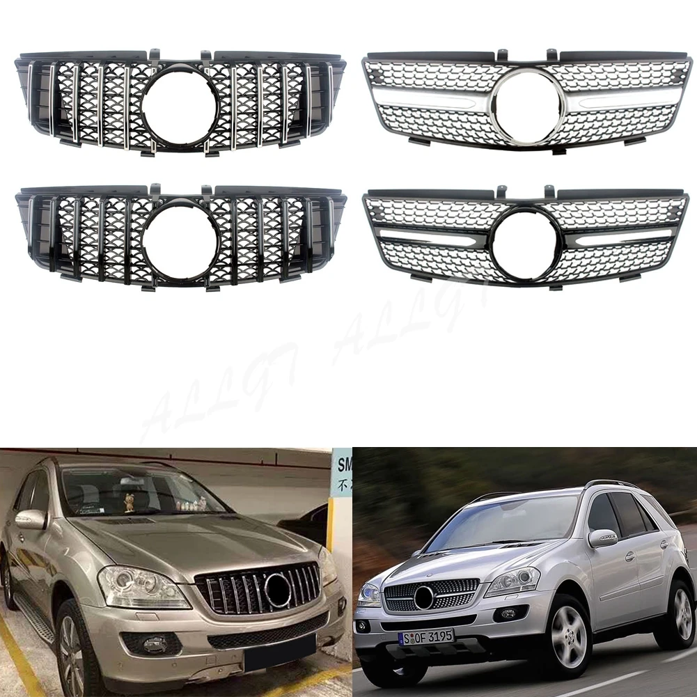 

Верхняя крышка решетки радиатора, для 2005-2006 Mercedes-Benz W164 ML-Class ML280, ML320, ML350, ML420, ML500, 2008